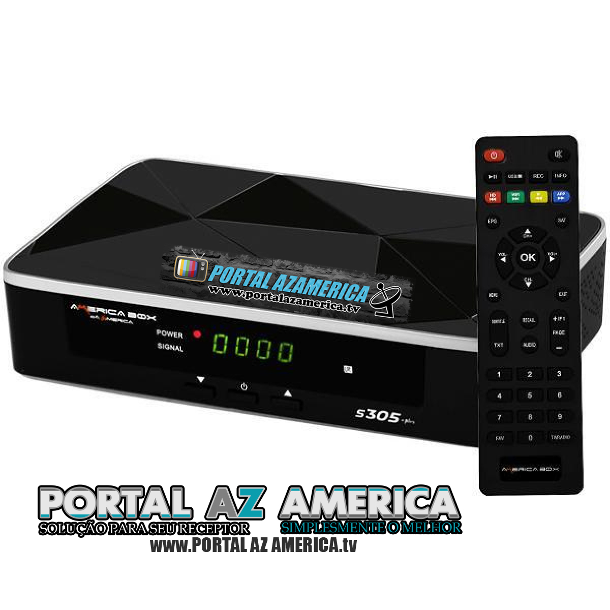 Atualização Americabox S305 + Plus Atualização Americabox S305 + Plus
